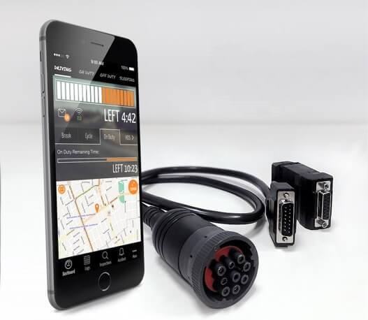 The Gorilla Safety ELD device and mobile app