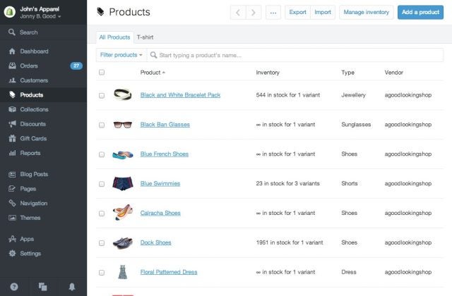 Shopify inventory management tools